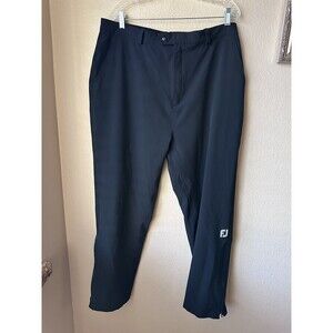 Footjoy Tour Collection Dryjoy Golf Rain Pants Men's Size XL Waterproof Black